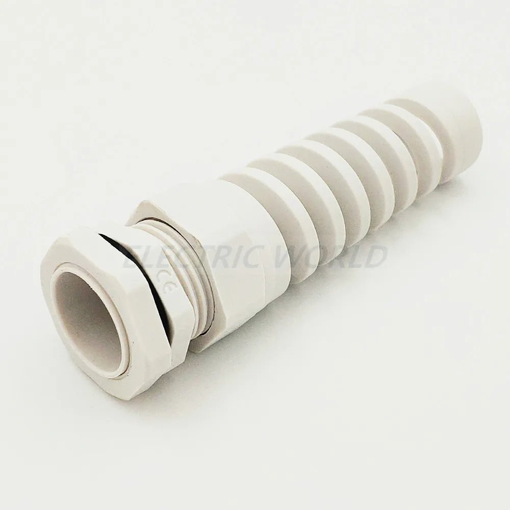 Нейлоновые кабельные ЖЕЛЕЗЫ PG7 M12 Водонепроницаемые соединители резиновая