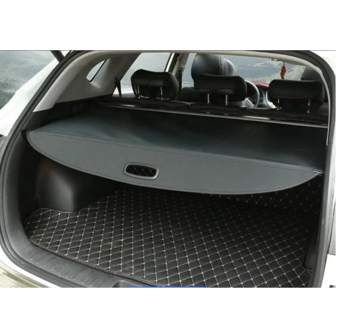 

Высококачественный защитный чехол для заднего багажника автомобиля для HYUNDAI Santa Fe ix45 2013 2014 2015 2016 (черный, бежевый)