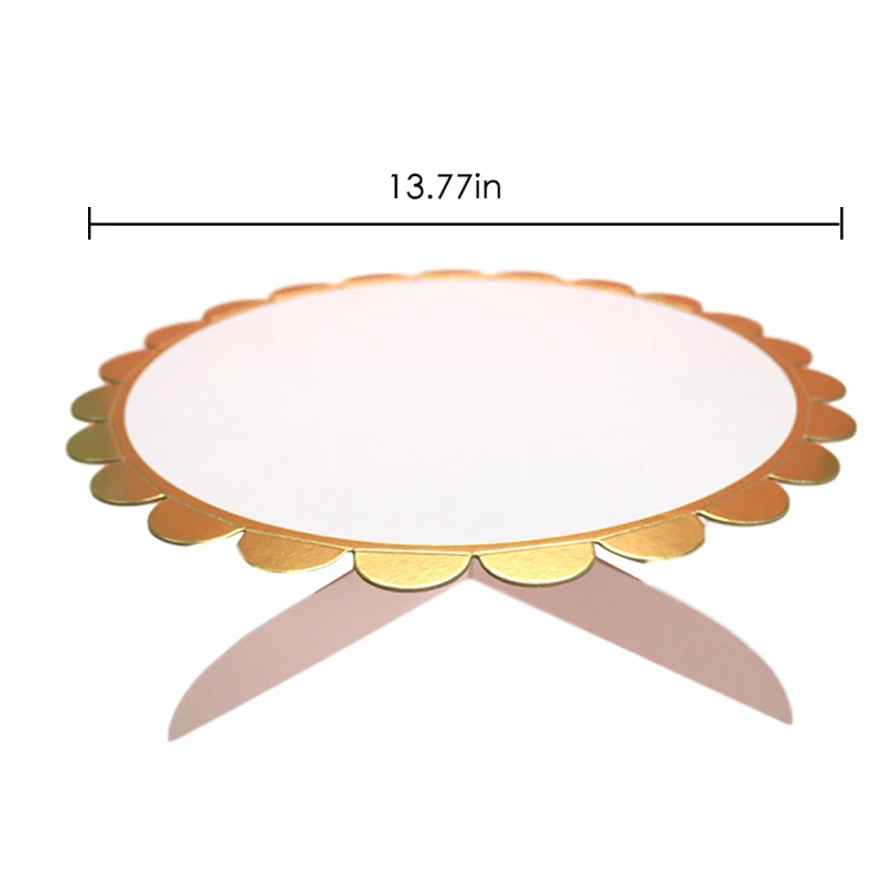 

Round Cake Stand Rack 13 Inch Wrought Iron Exquisite Cake Rack Base Dessert Stand Cake Display Wedding Birthday Cupcake Holder