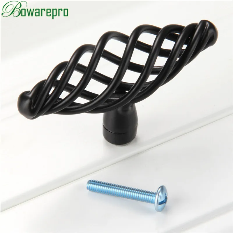 Антикварная круглая клетка Шкаф Кухонная ручка для дверцы выдвижного ящика