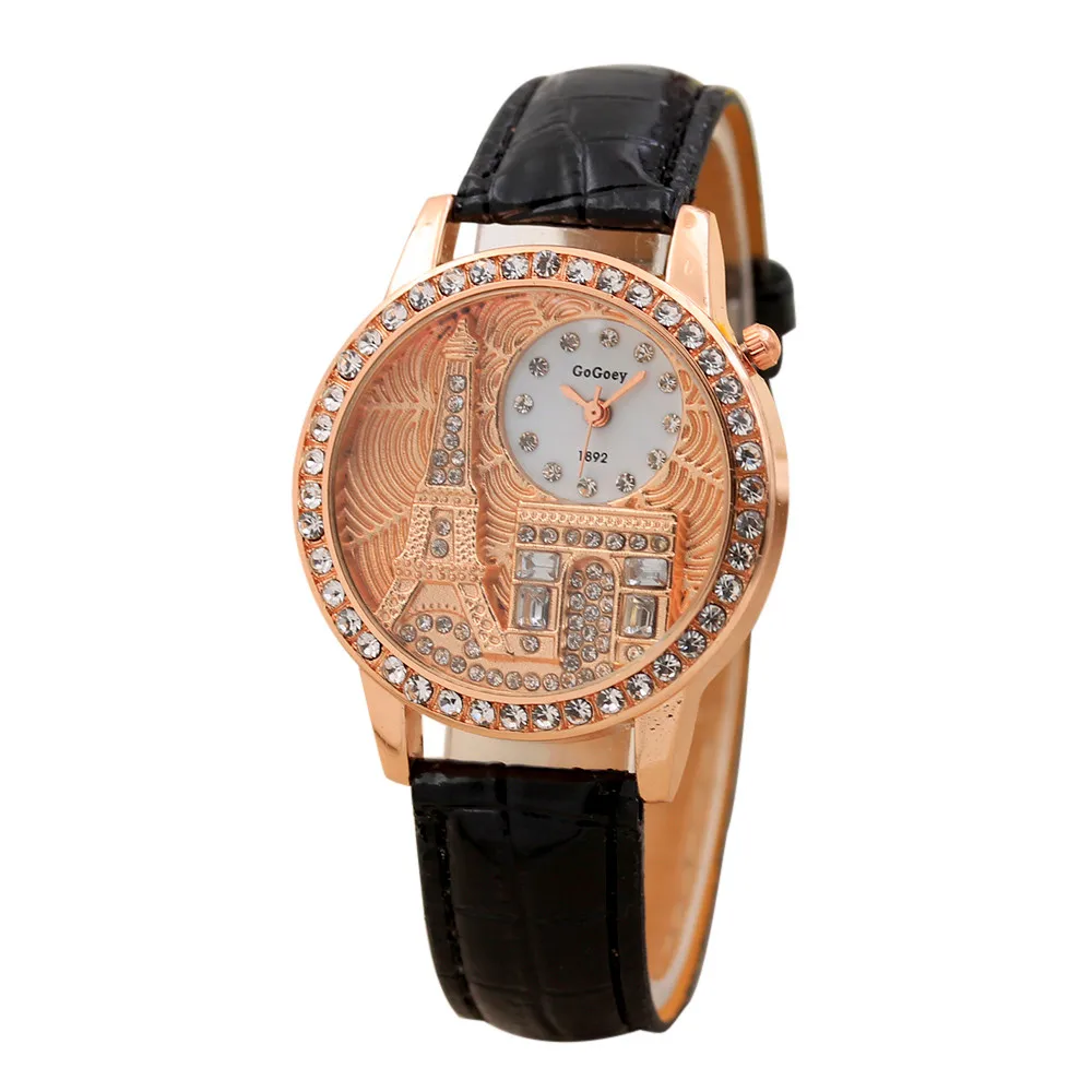 Fashion Quartz Watch Ribbon Digital Dial Leather Strap Analog Diamond-drilled scale belt watch Reloj caliente 03* | Наручные часы