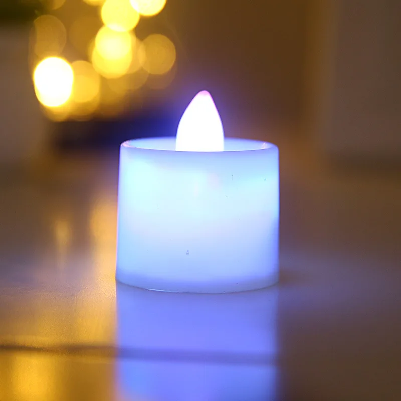 12PCS/lot LED Tea Light Candles Household vela led Battery-Powered Flameless Church Dancing Moving | Дом и сад