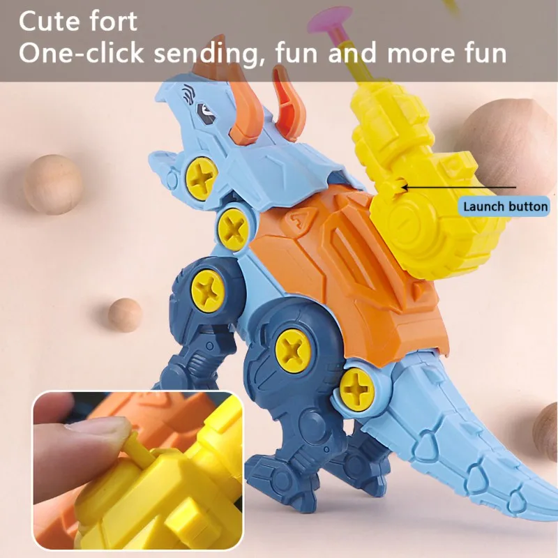 

Take Apart Dinosaur Toy for Kids Dinosaurs Building Toys with Color Dino Eggs and Screwdrivers Engineering Educational Toy Set G