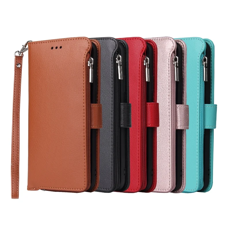 Lancase Case For Iphone 11 PRO MAX For XR/XS Multifunctional Leather case With Stand Design 3 Card Holder For IP 6/7/8 PLUS Case