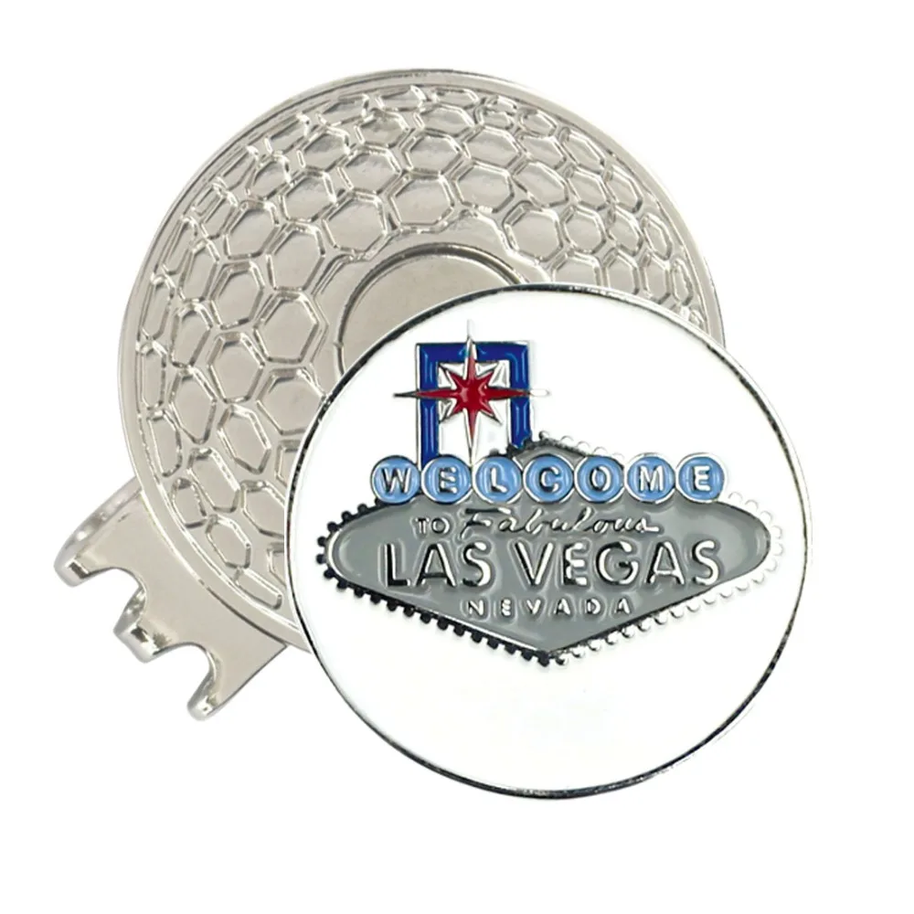 PINMEI Набор маркеров для мячей для гольфа с клипсой для гольфа(1 шт. Для колпачка и 1 шт. Для маркера для гольфа) Лучшие аксессуары для игры в гольф для женщин и детей