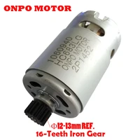 onpo 18v 16 teeth 1060940 hc683lg dc micro motor is used for repair of black decke egbl188k electric drill screwdriver parts