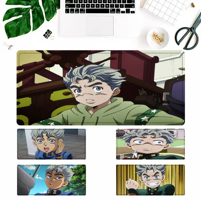 

30x80cm JoJo Koichi Hirose Gaming Mouse Pad PC Laptop Gamer Mousepad Anime Antislip Mat Keyboard Desk Mat For Overwatch/CS GO
