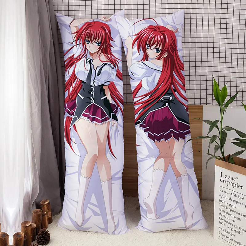 Аниме старшая школа DxD Rias Gremory Asia Akeno Dakimakura обнимающая подушка для тела Чехол Otaku