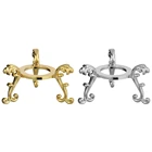 1 шт. фигурка на подставке из хрустального шара украшения для рабочего стола реквизит для фотосъемки подставка для демонстрации сферическая каменная подставка металлический держатель