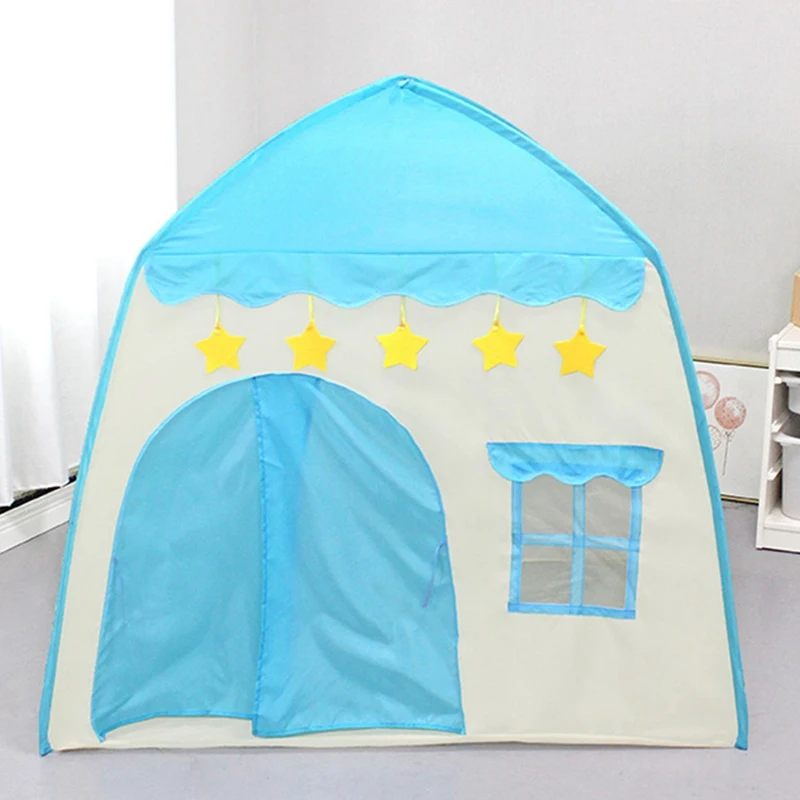 

Kids Play Tent Castle Teepee Tent for Playhouse Indoor Outdoor and Girls