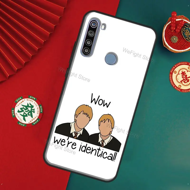 Fred and George Weasley Case For Xiaomi Redmi Note 11 Pro 8 9 10 9S 10S Cover 9A 9C 9T Coque | Мобильные телефоны и