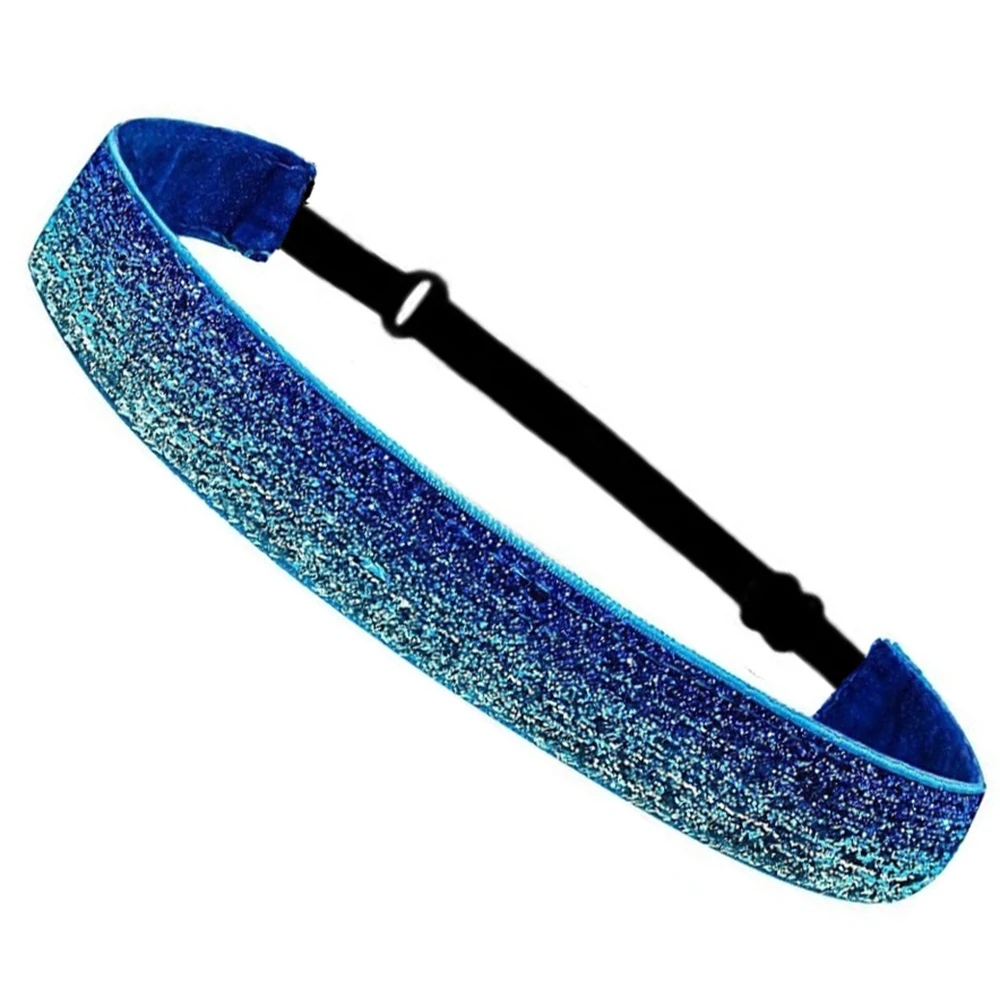 Повязка для волос с двусторонними блестками аксессуары |