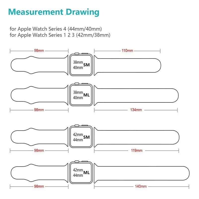 Мягкий ремешок для Apple Watch 42 мм серия 4 3 iwatch ремешок 38 мм 44 мм 40 мм pulseira correa браслет умные часы аксессуары петля