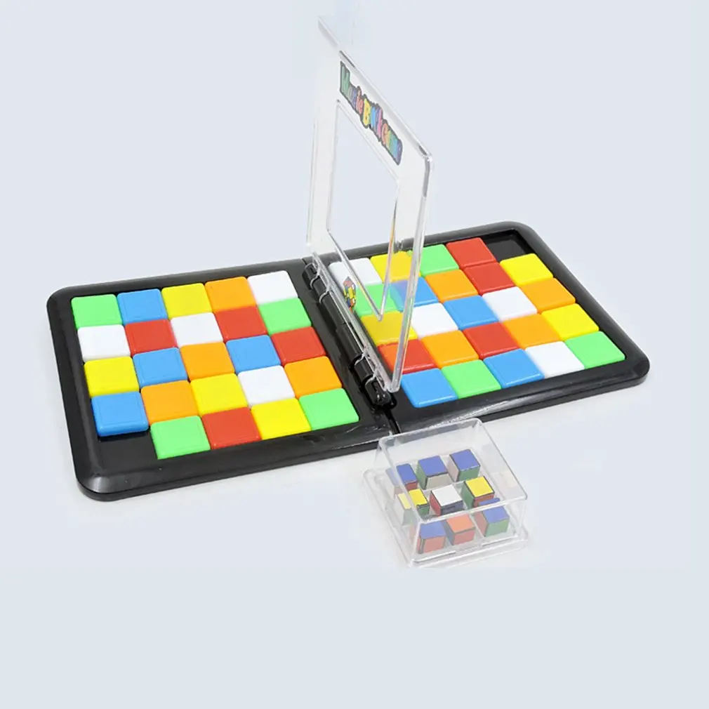 Цветная двойная битва атлетические Развивающие игрушки Интерактивная