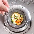 Ситечко для раковины, ситечко для слива из нержавеющей стали, ситечко для кухонной раковины, ситечко для слива отверстия, фильтр для слива раковины, кухонные инструменты