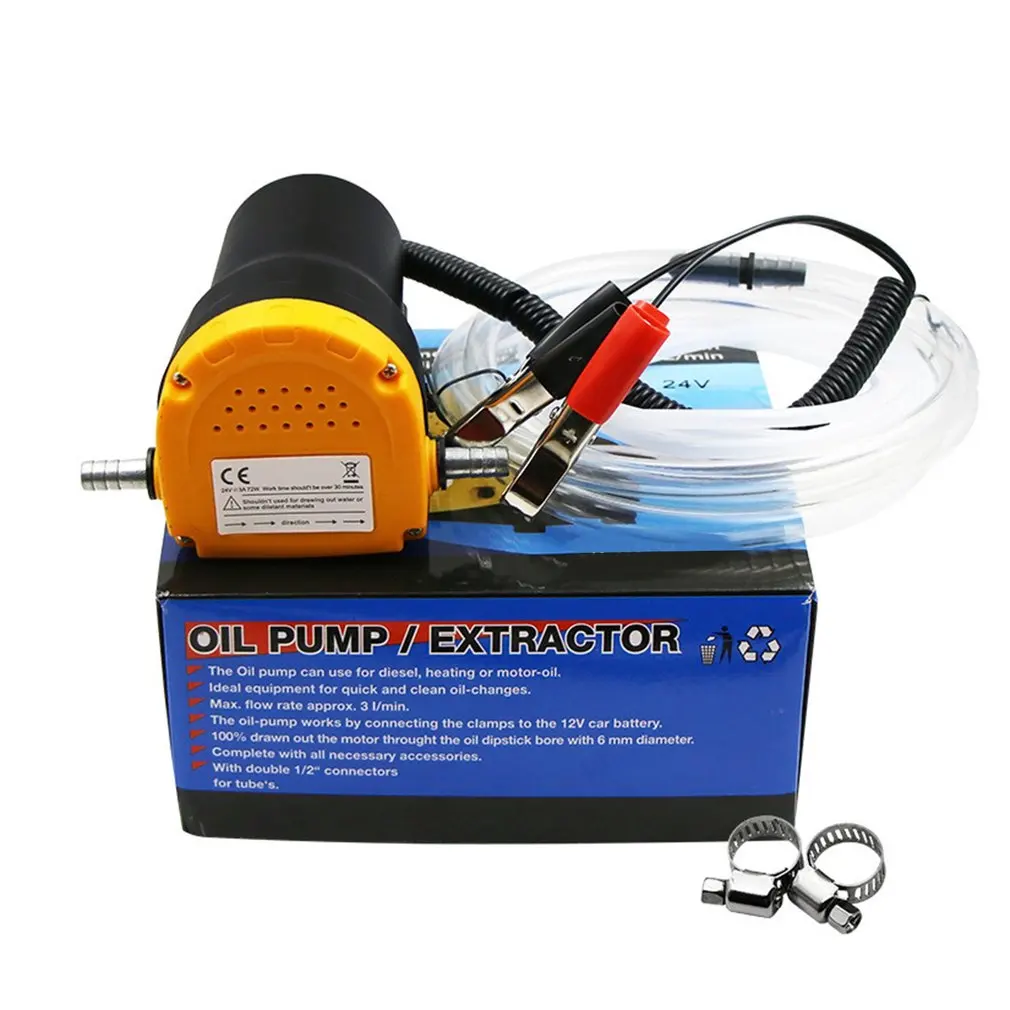 12 V/24 V двигатель масляный насос высокого давления Электрический самовсасывающий