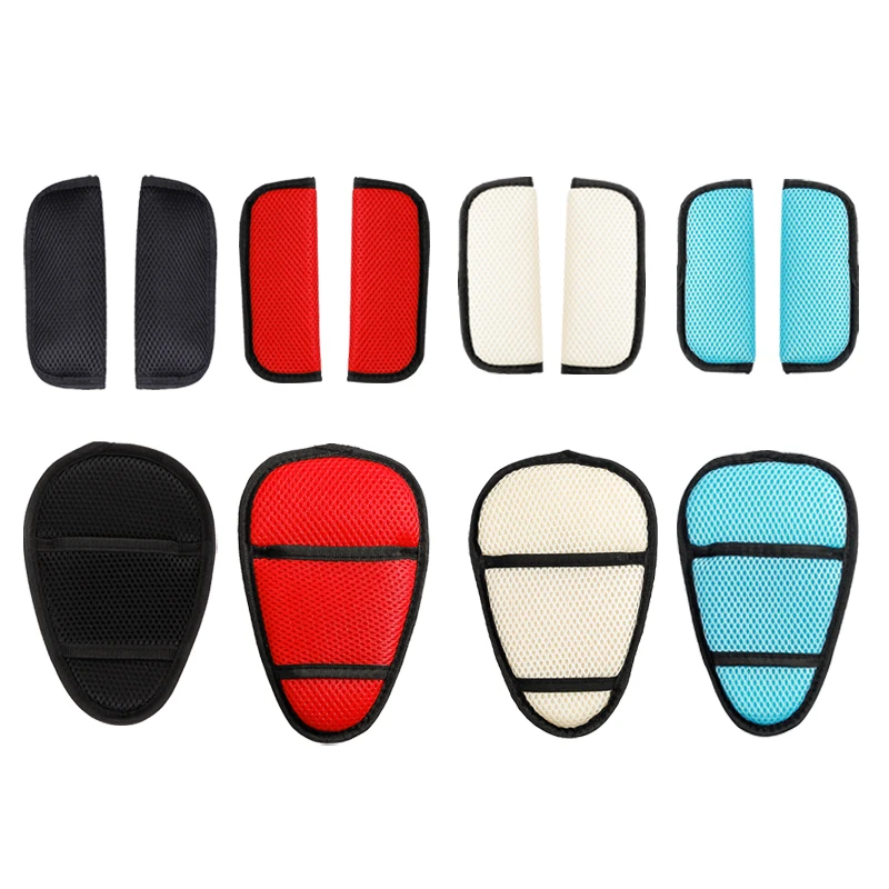 Baby Safety Car Seat Belt Shoulder Cover Protector Crotch Pad for Stroller Highchair Ptotection Accessories