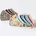 Маска хлопковая с цветочным принтом, Пылезащитная многоразовая, с цветочным принтом