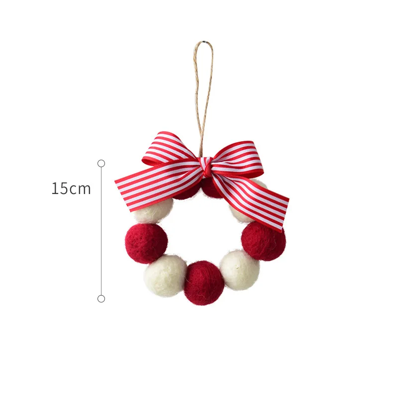 Xmax украшения мини для рождественской елки из войлока украшение стола