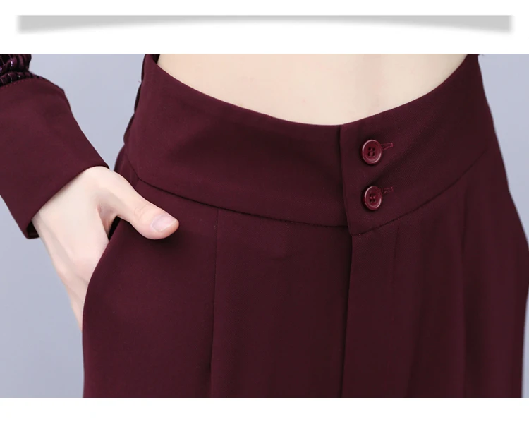 

Goddess Velvet Suit Women Ensemble Femme 2 Pieces Pantalon Elegant Wide Leg Pants Womens Matching Set Clothes Woman Suit