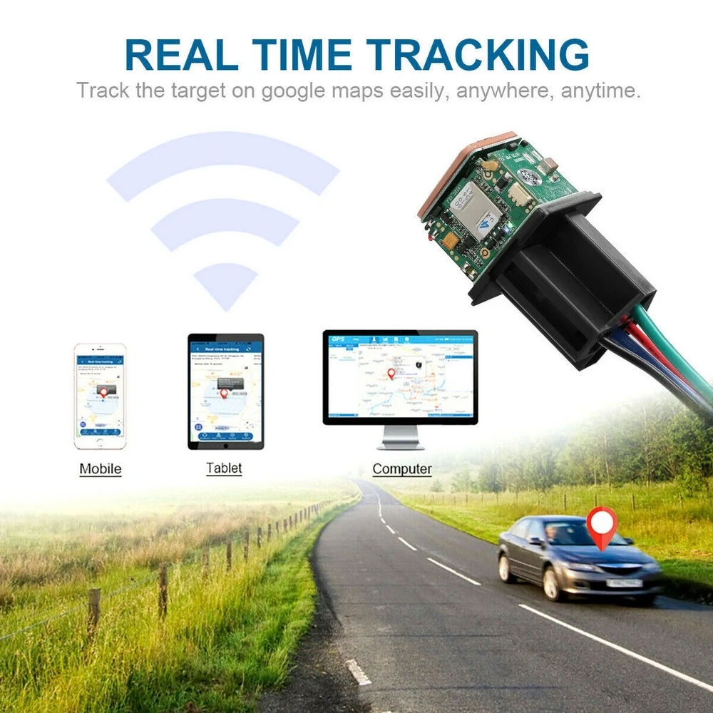 Автомобильный GPS трекер CJ720 GSM локатор с дистанционным управлением