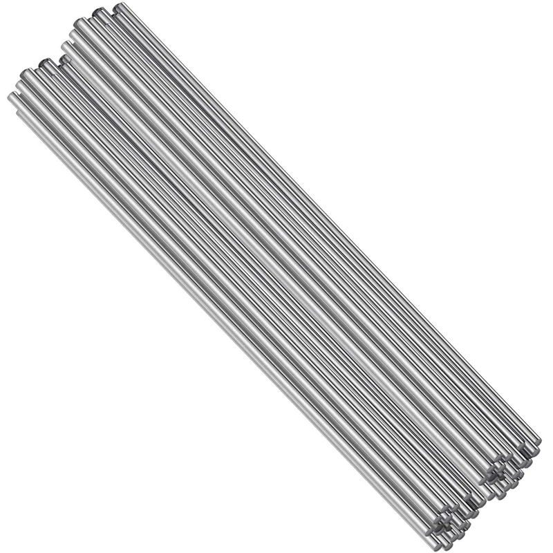 

Aluminum Welding Rods 0.13 x 19.7 Inch Universal Low Temperature Welding Cored Wire Aluminum Repair Rods 50Pack