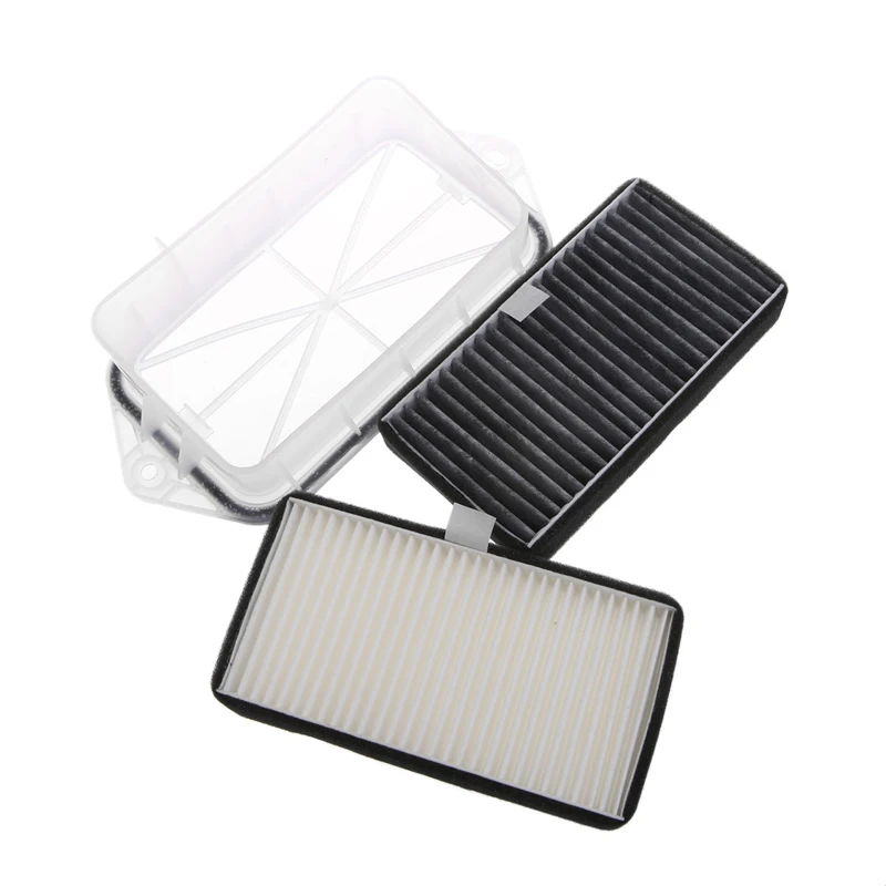 Новый Комплект фильтров салона с 3 отверстиями для Vw Sagitar Passat Magotan Tiguan Touran Audi Buy1 + 1
