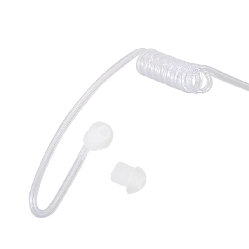 С надписью ФБР (Fbi) Акустическая трубка Динамик гарнитуры микрофон для Yaesu Vertex Vx 3R