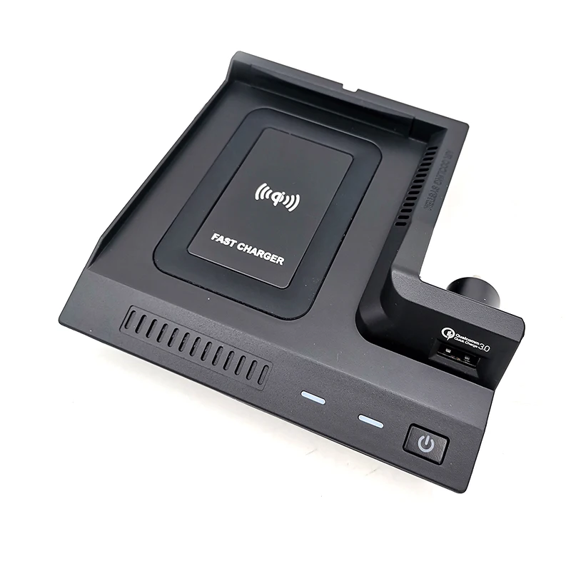 

10W Car Console Wireless Phone Charger Pad For Benz C GLC Class AMG W205 X253