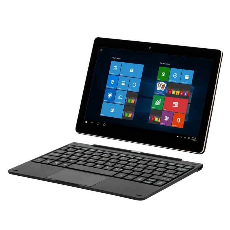 2в1 Windows 10 планшет 1 дюймов Trail T3 Z735 четырехъядерный 1280*800 экран 2 Гб и 32 ГБ Micro USB