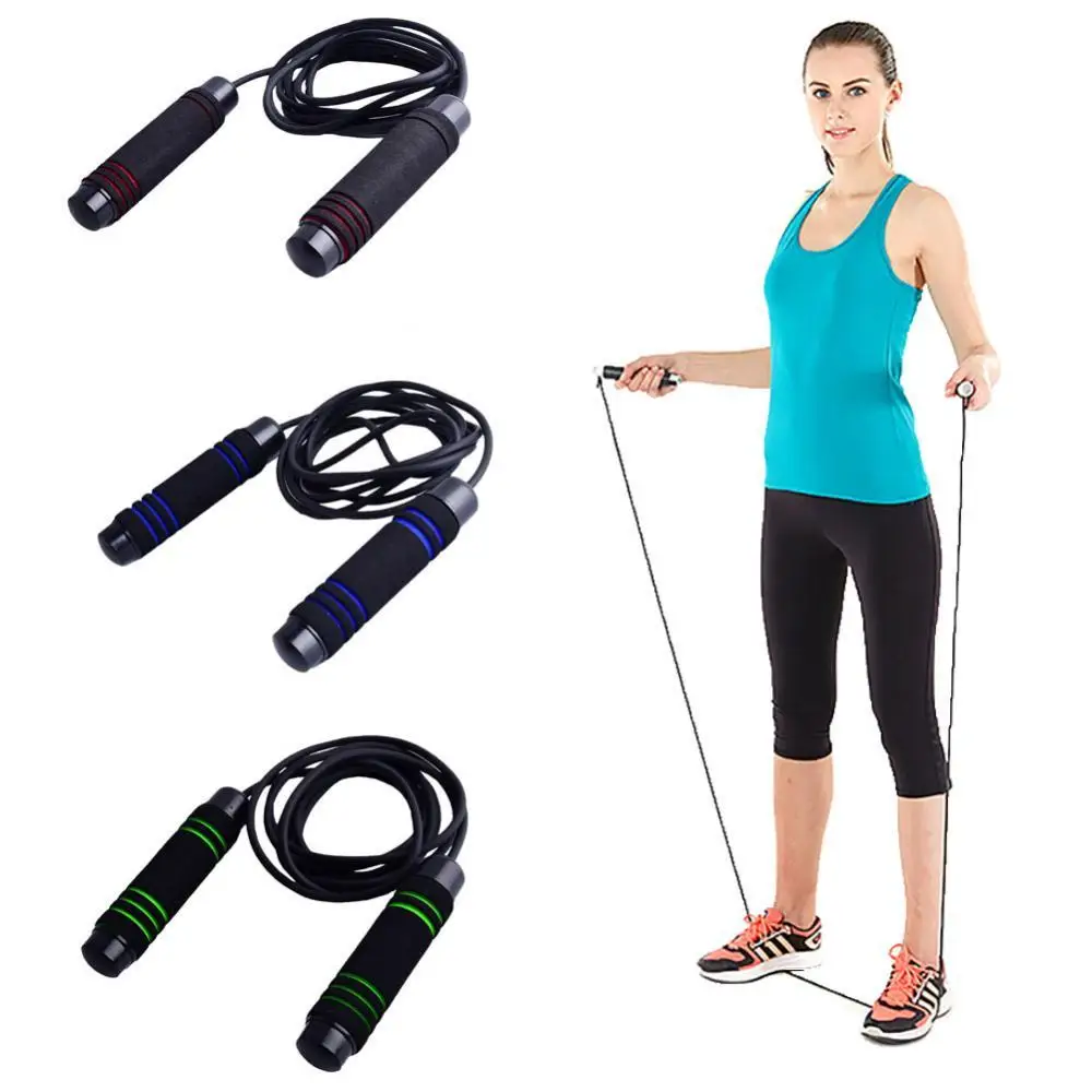 

Adjustable Bodybuilding Aerobic Exercise Fitness Foam Handle Jump Skipping Rope Jump Skipping Rope