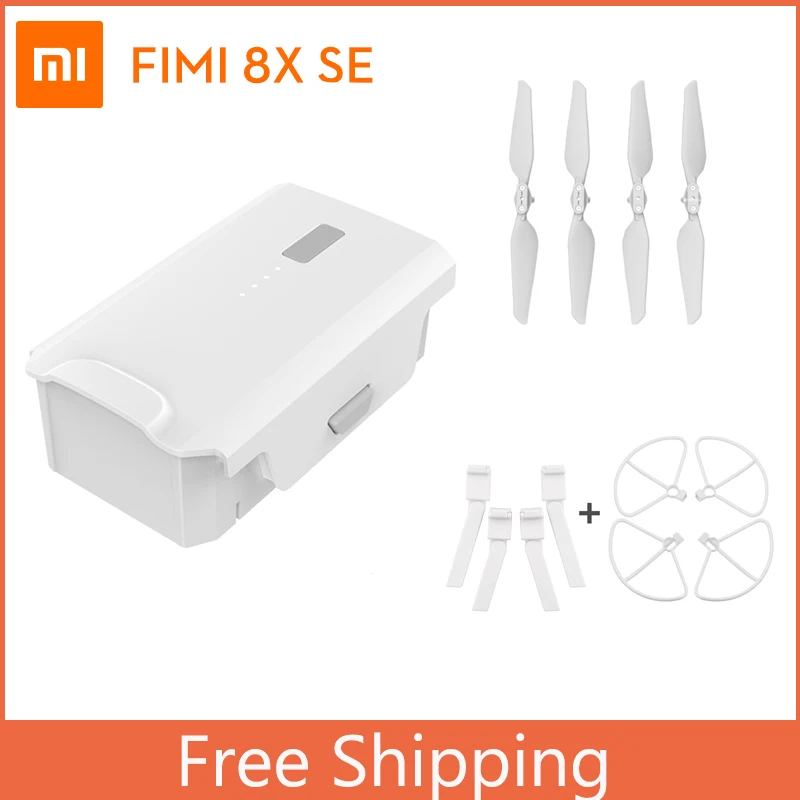 Для Xiaomi FIMI X8 SE аккумулятор и пропеллер 11,4 V 4500mah с видом от первого лица 3-осевому гидростабилизатору 4K Камера gps дрона с дистанционным управлением - Цвет: bundle