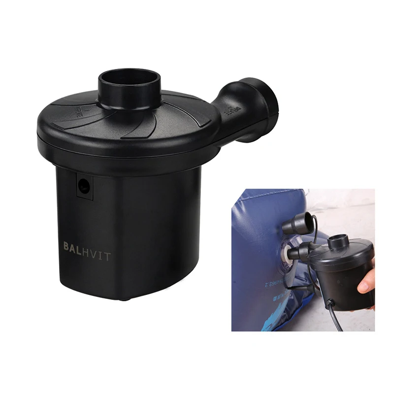 Электрический воздушный насос надувные насосы с 3 насадками адаптеры для