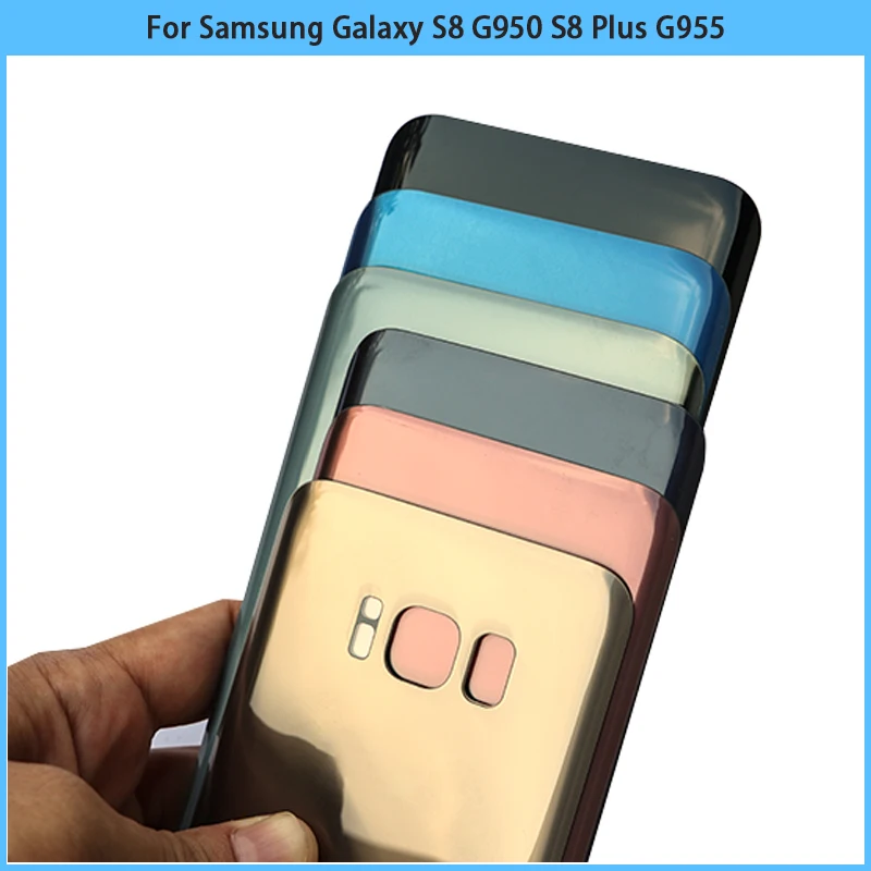 Новый задний корпус S8 для Samsung Galaxy G950 G950F Plus G955 G955F Крышка батарейного отсека