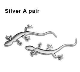 

Автомобильный геккон золото 3D металлическая наклейка на автомобиль трехмерная маленькая декоративная наклейка геккон