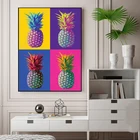 Картина маслом на холсте с изображением ананаса, Энди вархола