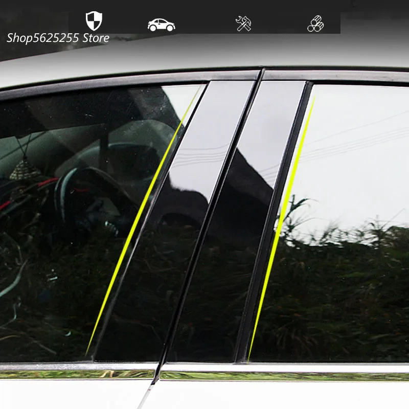Автомобильная наклейка для Volkswagen VW Jetta MK7 2019 2020 2021 аксессуары дверей и окон