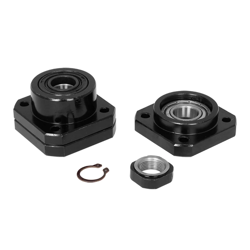 Бесплатная доставка шарикового винта Поддержка блок серии BKBF10 BKBF12 BKBF15 BKBF20 FKFF10