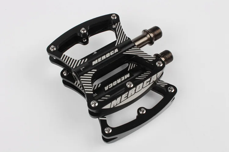 

MEROCA X0 Aluminum Alloy Road Bicycle Pedal For MTB Bike Non-slip CNC 3 Bearing Parts