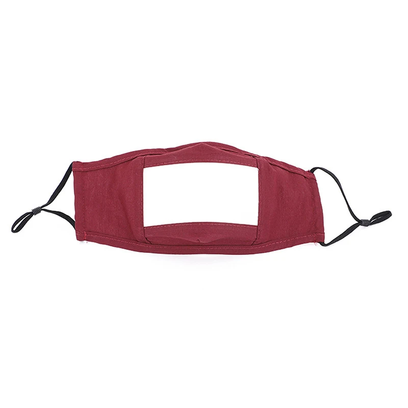 маска для лица фурри страйкбола Маска губ глухих и бесшумных прозрачная модная