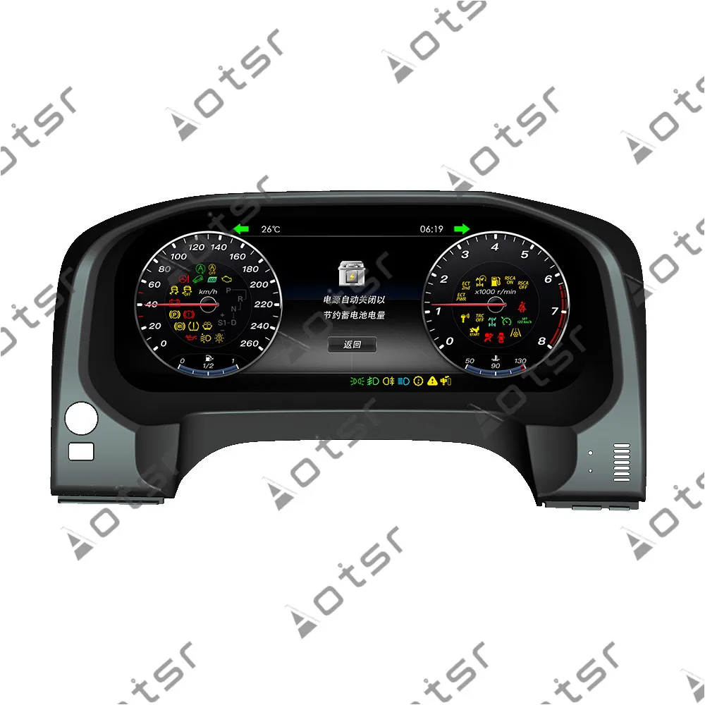 Автомобильный дисплей приборной панели 1920*1020 экран Android 7,1 автомобильный gps-навигатор для TOYOTA LAND CRUISER Prado 2010- headuni