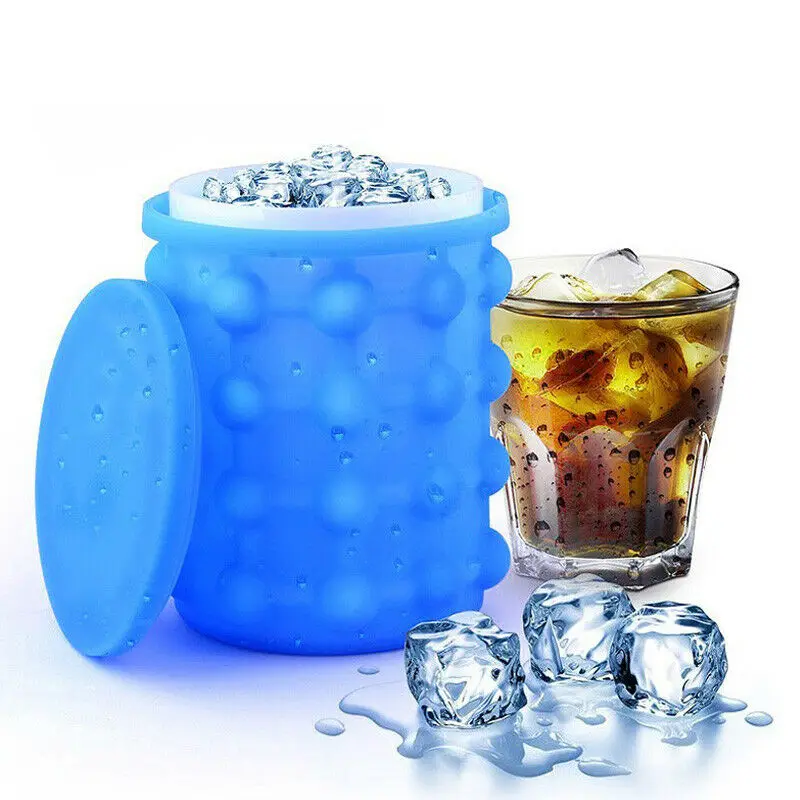 Силиконовое барное ведро для льда охлаждение вина холодный кубик охладитель