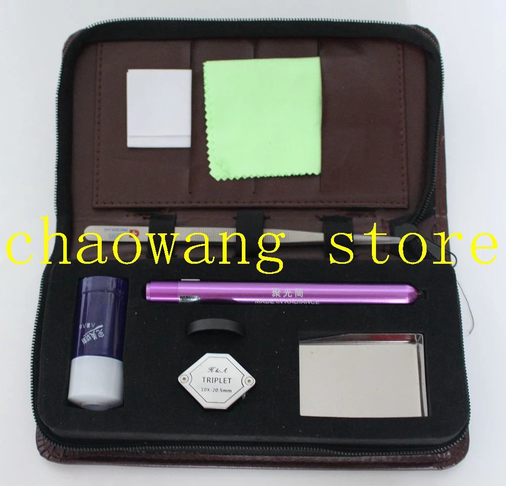 Набор инструментов для алмазной идентификации набор тестирования ювелирных