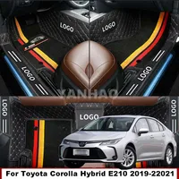 Car Mats For Toyota Corolla Hybrid  2019 2020 2021 Auto Luxury Double layer Car Floor Mats Carpets Interior Parts