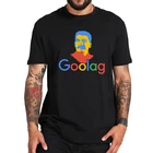 Футболка Goolag, Сталин, Гулаг, мем, футболка, политический Темный юмор, цифровая печать, круглый вырез, 100% хлопок, мягкий топ, футболки