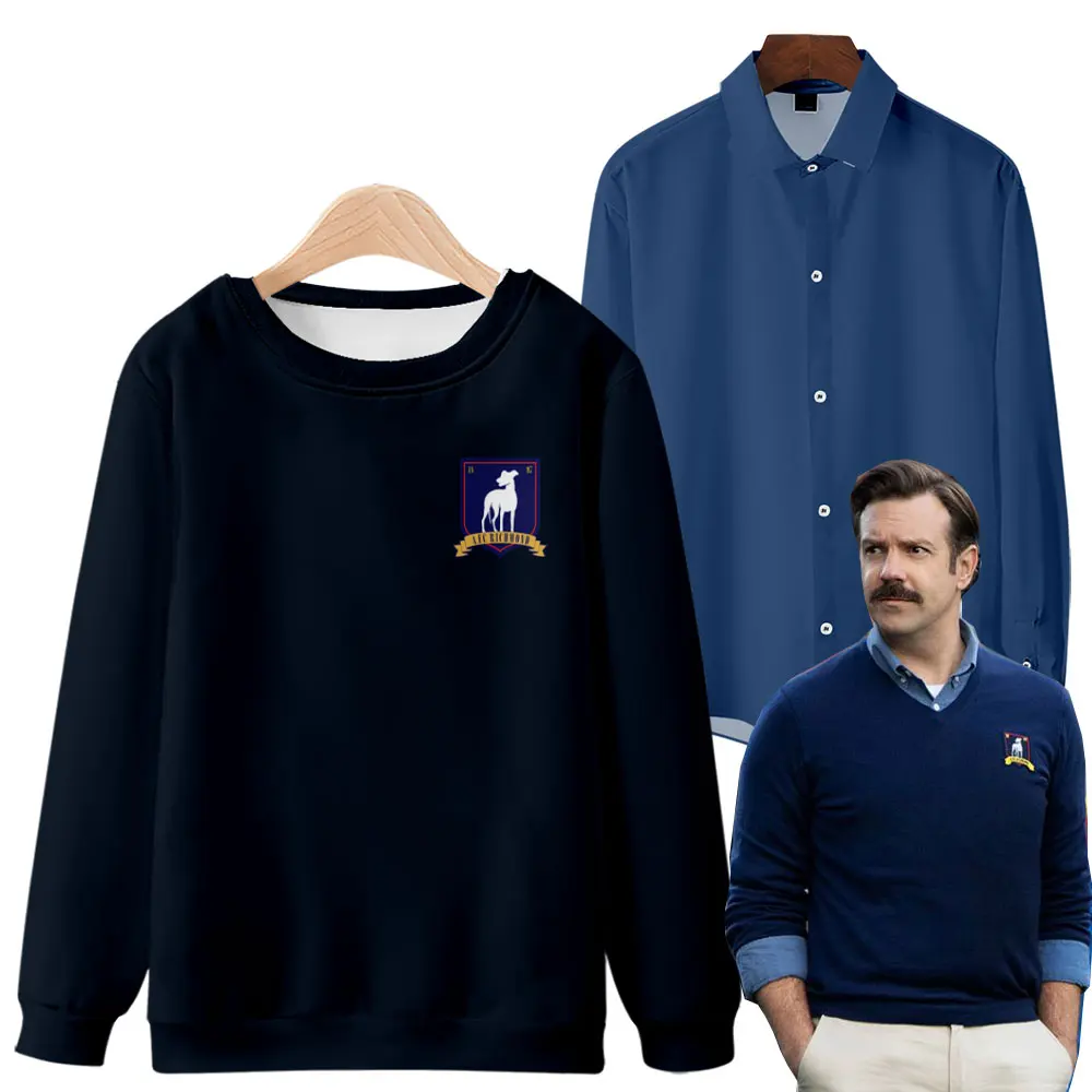 

Ted Lasso Season 2 Merch Zipper Jacket Coat Winter Passionate Mens Womens Streetwear Zipper Cosplay Halloween Hoodies Season 2
