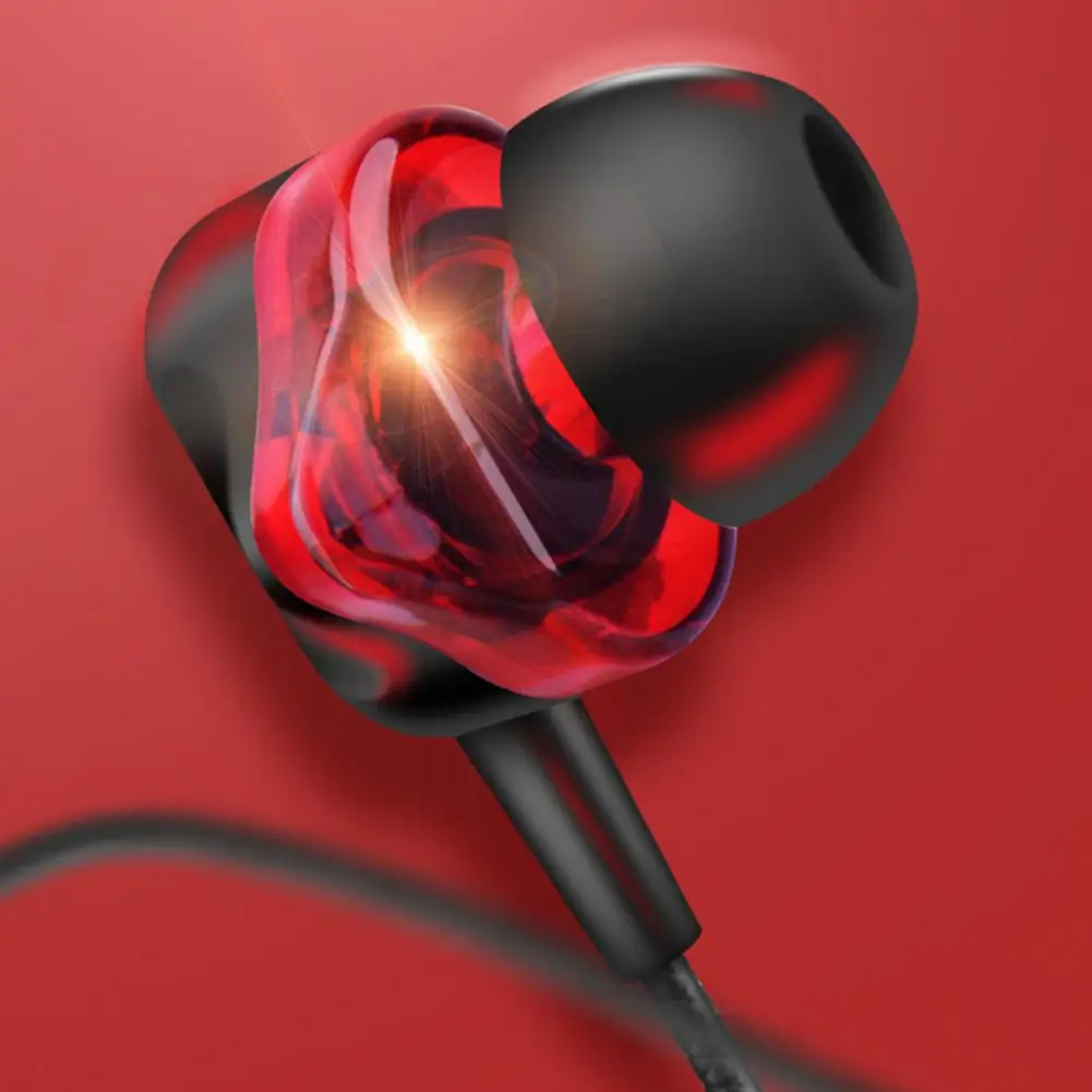 Проводные наушники с разъемом 3 5 мм динамические тяжелые басы Спортивная