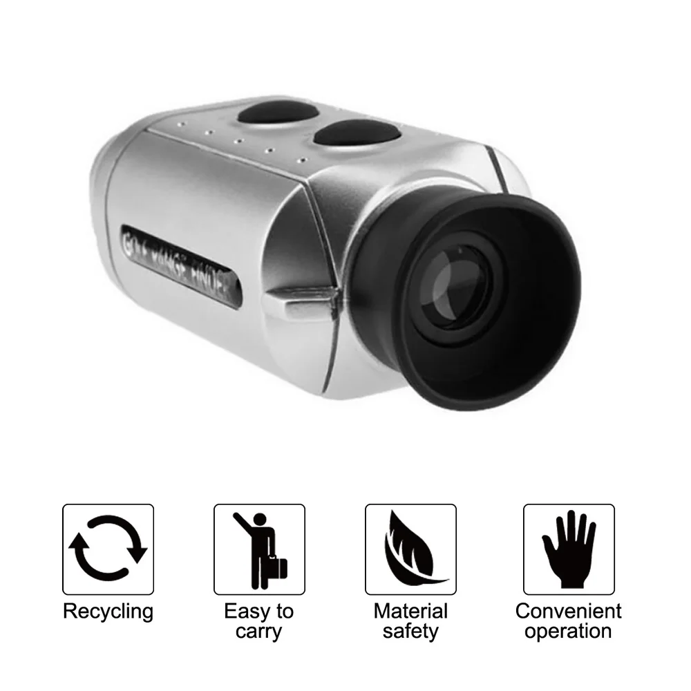 

Golf Rangefinder 7x18 Digital Pocket Optic Telescope Range Finder Golf Scope Yards Meter Measure