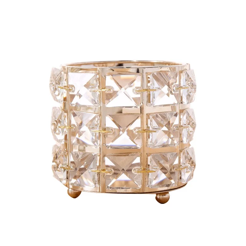 1 шт. креативная трубка для хранения кистей макияжа Хрустальный подсвечник