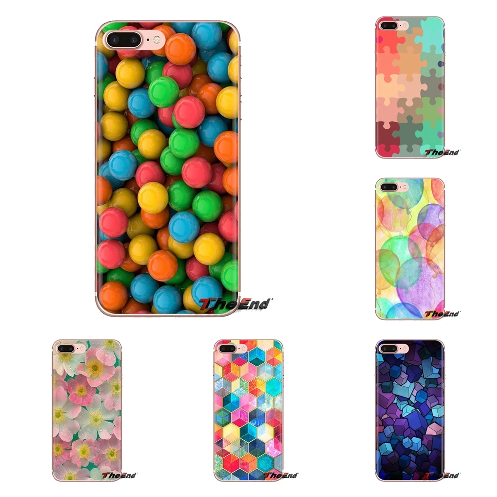 Мягкий чехол с мультигеометрическим рисунком для Xiao mi 6 A1 Max x 2 5X 6X Red Note 5 5A 4X 4A A4 4 3